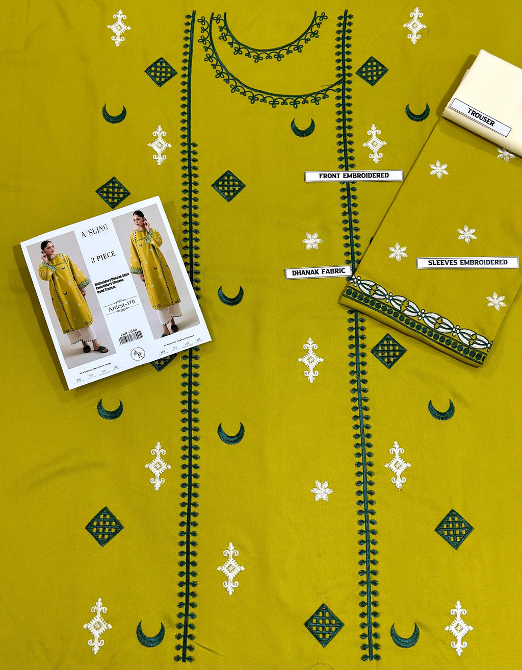 ASLING DHANAK 2PC IN WINTER COLLECTION