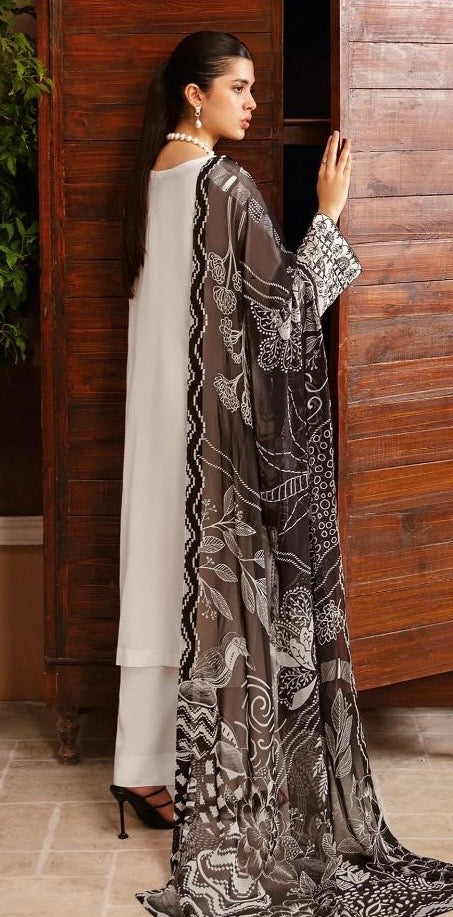 AFSANA DHANAK 3pc IN WINTER COLLECTION