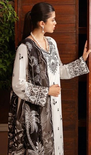 AFSANA DHANAK 3pc IN WINTER COLLECTION