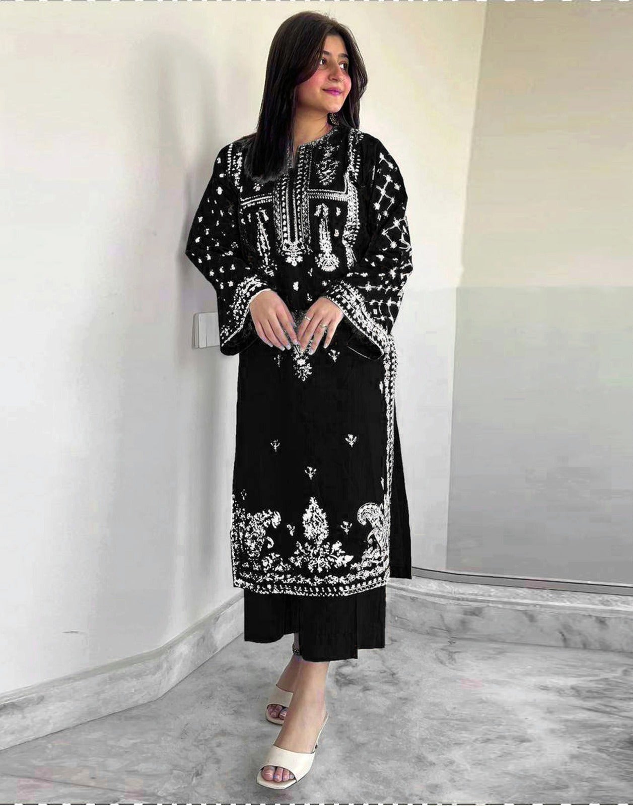 TAWAKAL 2PC IN WINTER DHANAK FABRIC
