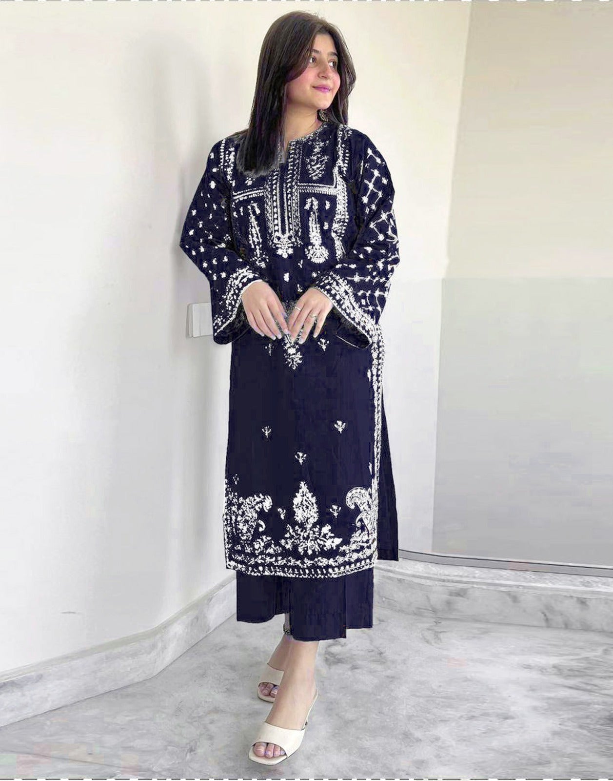 TAWAKAL 2PC IN WINTER DHANAK FABRIC