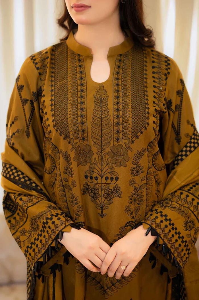 URGE 3PC IN WINTER DHANAK FABRIC