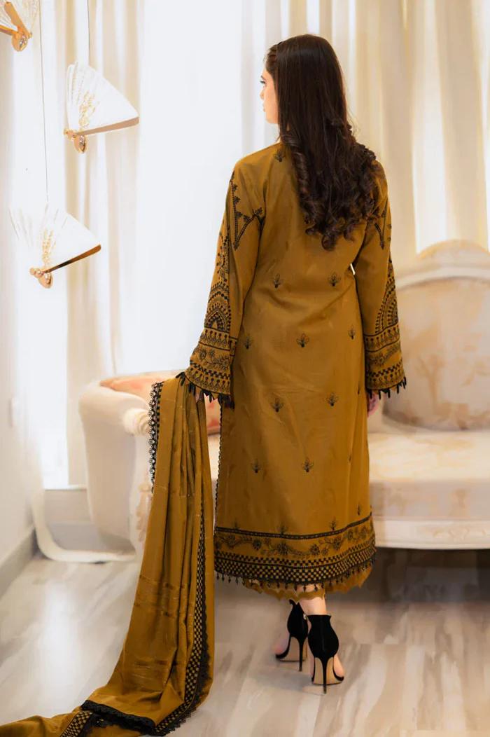 URGE 3PC IN WINTER DHANAK FABRIC