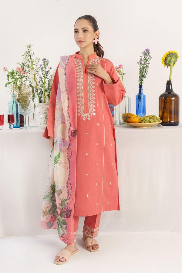 HANA DHANAK 3PC IN WINTER COLLECTION