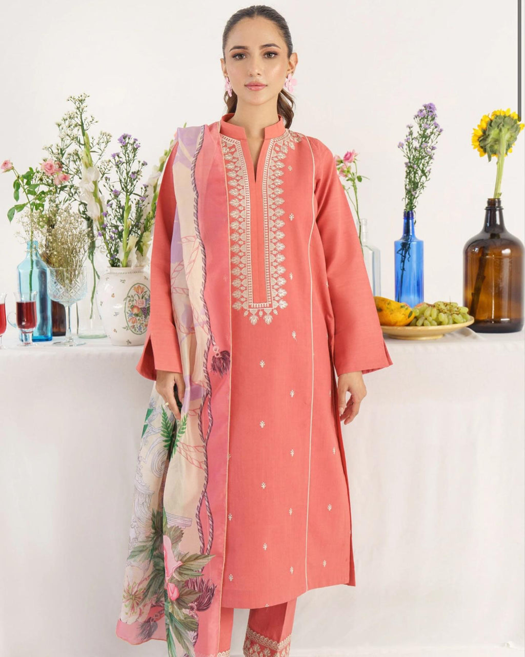 HANA DHANAK 3PC IN WINTER COLLECTION