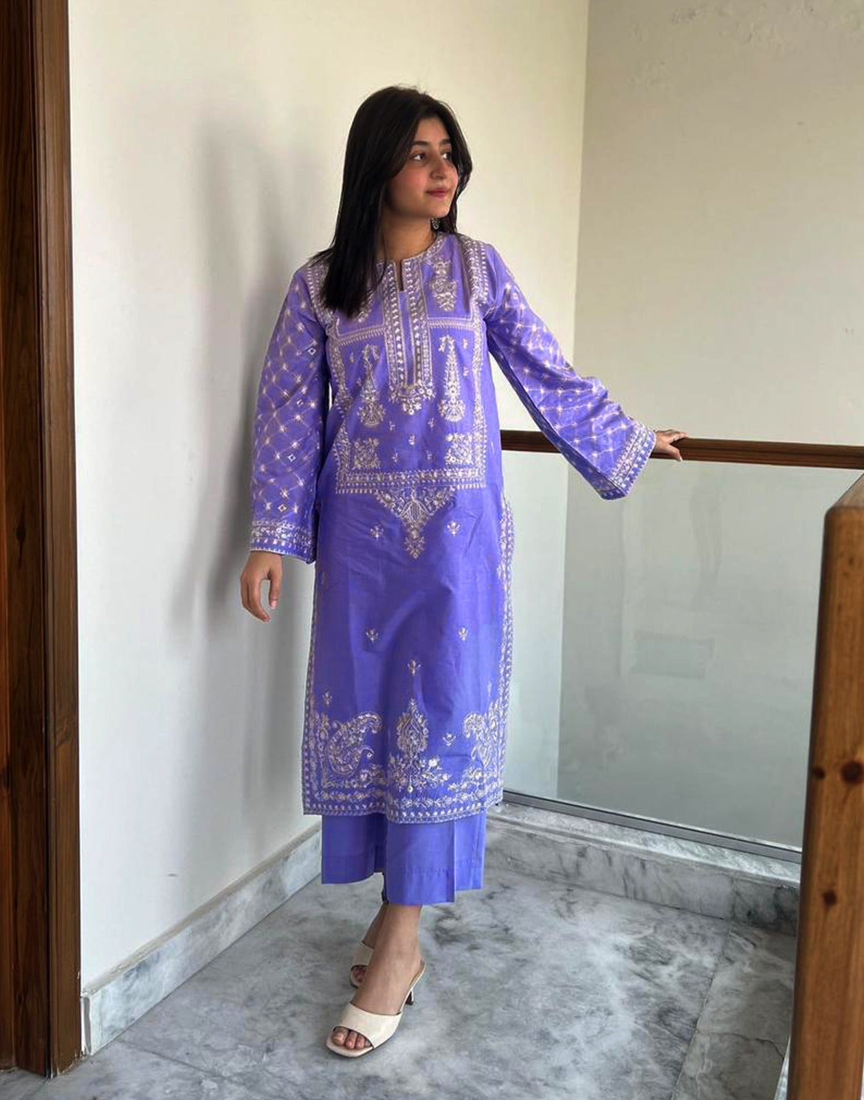 TAWAKAL 2PC IN WINTER DHANAK FABRIC