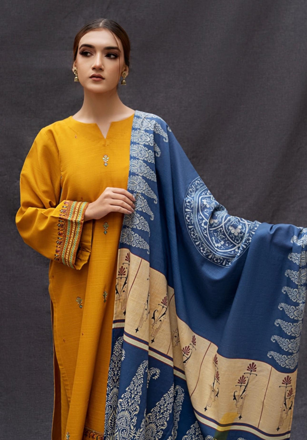 URGE DHANAK 3PC IN WINTER COLLECTION